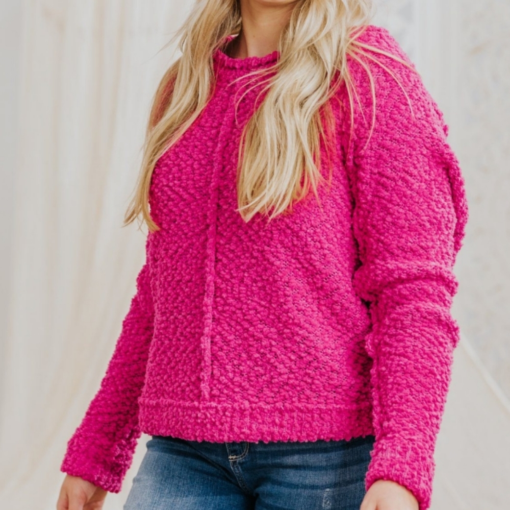 UMGEE Popcorn Off The Shoulder Long Sleeve